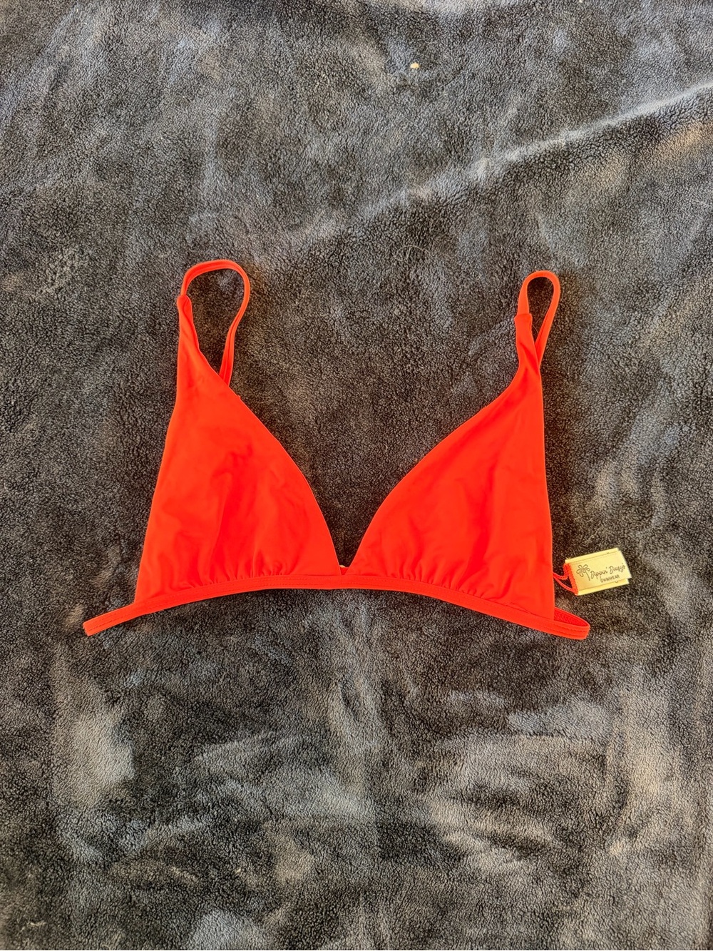 Orange Triangle Bikini Top Dippin Daisy’s